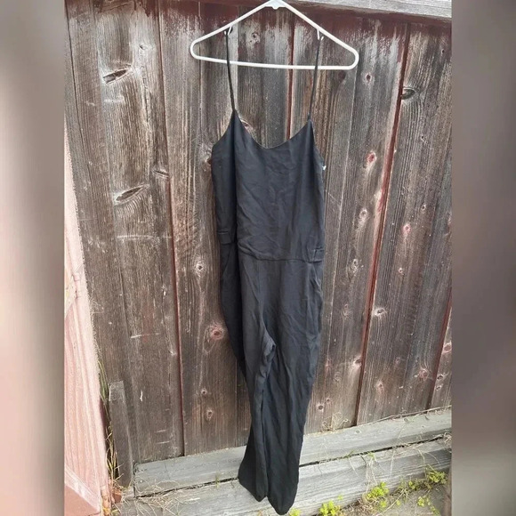 Theory Silk Black Jumpsuit - Picture 5 of 6